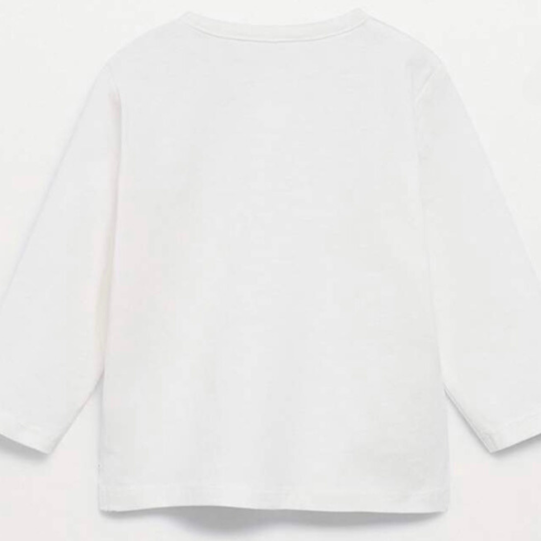 Button-up Long Sleeve T-shirt